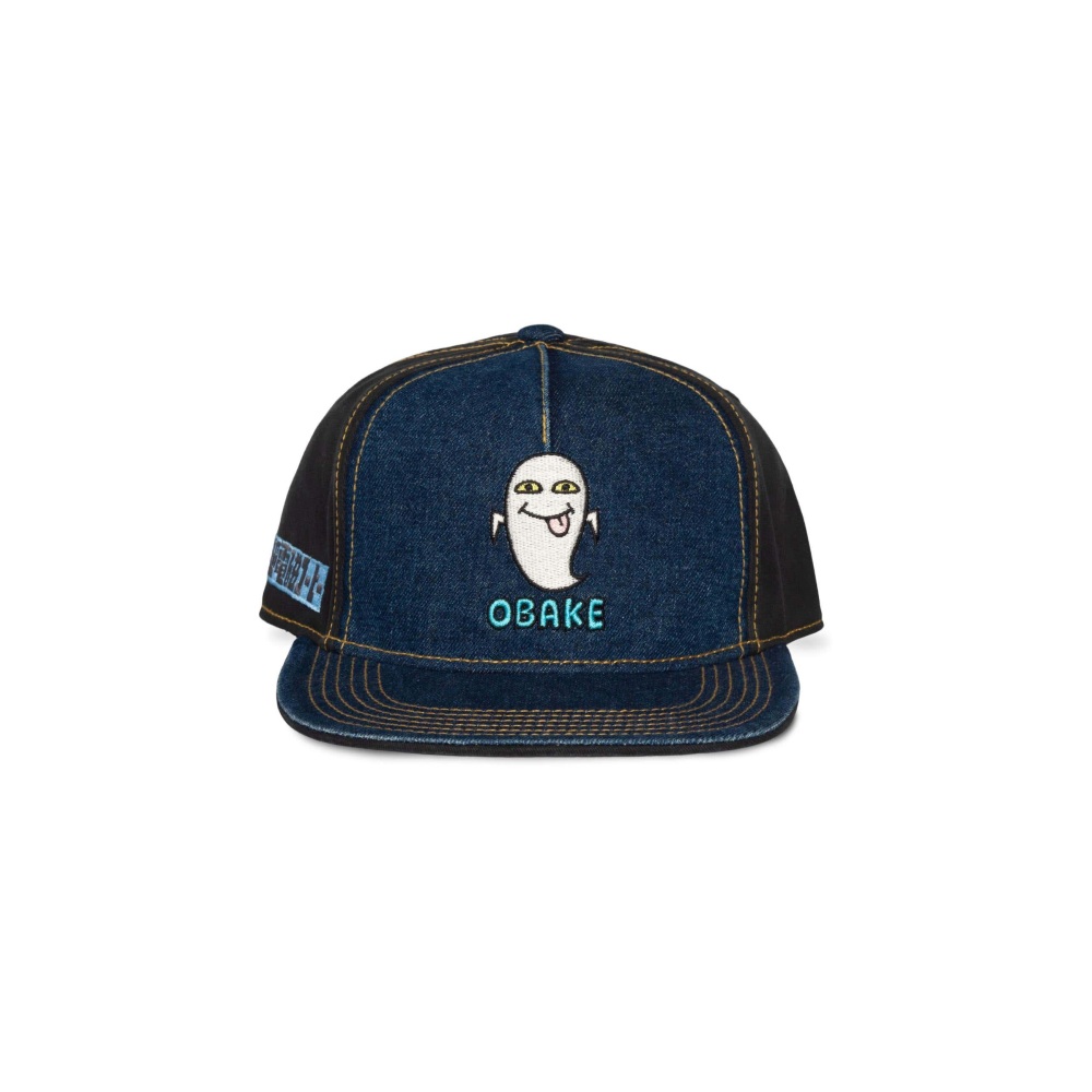 Dan Da Dan - Momo's Obaka form Casquette Snapback - Noir/Bleu